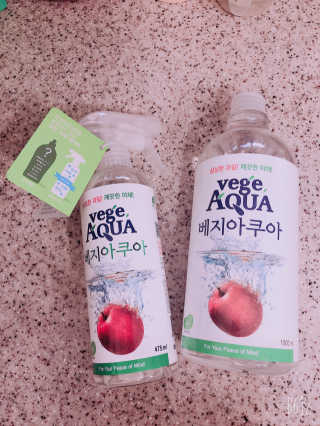 베지아쿠아 475ml + 리필 1000ml 1Set — 5점을 준 리뷰어가 2019년 9월 올린 사용 사진