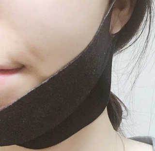 어웨이크어슬립 어슬립 페이스 리프트업 밴드 — 4점을 준 리뷰어가 2018년 5월 올린 사용 사진