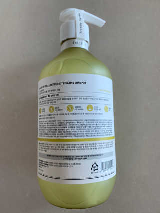 달리프 클로렐라 베러 루트 릴렉싱 샴푸 500ml — 5점을 준 리뷰어가 2020년 2월 올린 사용 사진