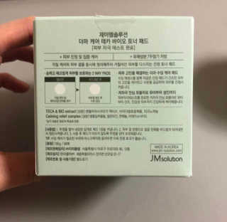 JM솔루션 더마 케어 테카 바이오 토너 패드 — 5점을 준 리뷰어가 2019년 3월 올린 사용 사진
