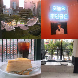 앤디스 커피 [앤디스커피] 음료2잔 + 디저트 set — 5점을 준 리뷰어가 2018년 8월 올린 사용 사진