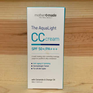 마더메이드 더 아쿠아라이트 CC크림 SPF50+ PA+++ — 3점을 준 리뷰어가 2019년 10월 올린 사용 사진