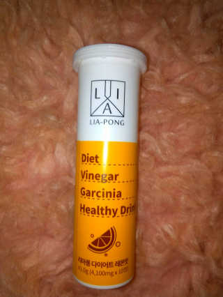 다이어트 식초 비타민 정제 레몬 풍미 — 4점을 준 리뷰어가 2020년 3월 올린 사용 사진