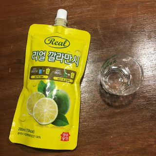 장수농가 리얼깔라만시 — 4.17점을 준 리뷰어가 2018년 6월 올린 사용 사진