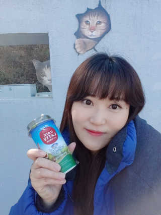 마이카페라떼 말차 아몬드브리즈 7개입 — 5점을 준 리뷰어가 2019년 11월 올린 사용 사진