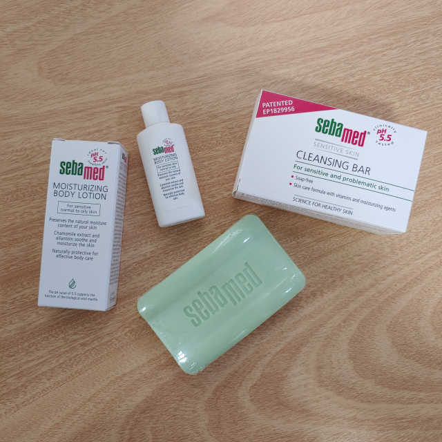 세바메드 클래식 클렌징 바[비누] + 바디로션 15ml 리뷰 사진