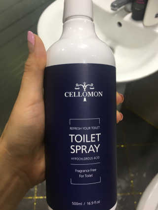 셀로몬 토일렛 스프레이 500ml — 5점을 준 리뷰어가 2018년 5월 올린 사용 사진