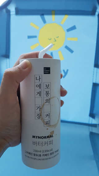 마이노멀 버터커피 - 방탄커피 6개입 — 3점을 준 리뷰어가 2019년 7월 올린 사용 사진