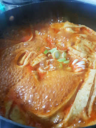 홍대미미네국물떡볶이 [홍대미미네]오리지널 국물 떡볶이4팩 + 라면사리 — 5점을 준 리뷰어가 2019년 4월 올린 사용 사진