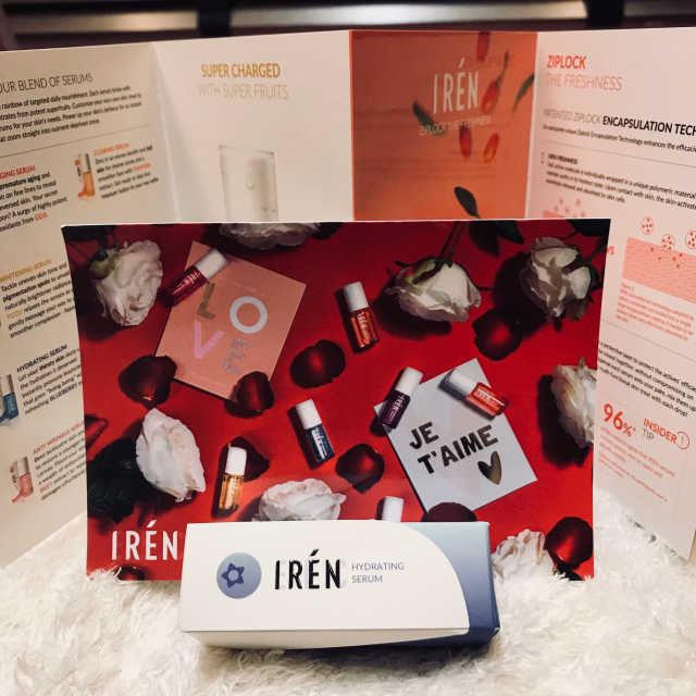 IRÉN 혈청 리뷰 사진