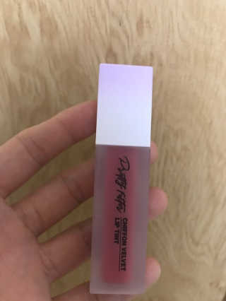 터치인솔 프리티필터 쉬폰 벨벳 립틴트 — 5점을 준 리뷰어가 2018년 10월 올린 사용 사진