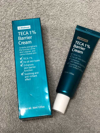바이 위시트랜드 테카 배리어 크림 — 5점을 준 리뷰어가 2018년 1월 올린 사용 사진