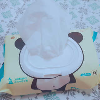 달곰이 물티슈 — 5점을 준 리뷰어가 2019년 2월 올린 사용 사진
