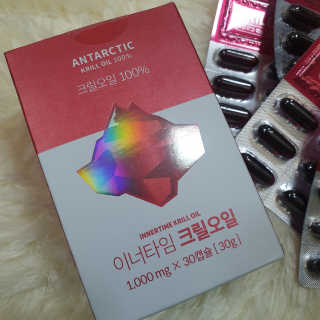 이너블릭 이너타임 크릴오일 — 5점을 준 리뷰어가 2019년 12월 올린 사용 사진