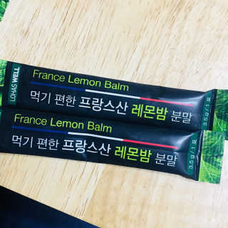 로하스웰 프랑스산 레몬밤 분말 — 5점을 준 리뷰어가 2018년 7월 올린 사용 사진