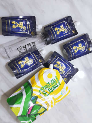 [바로푸드] 레알깔라만시1팩 + 맛깔라5팩 + 보틀1병 — 5점을 준 리뷰어가 2019년 8월 올린 사용 사진