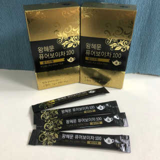넥스트비티 왕혜문 퓨어 보이차 100 골드라벨 — 5점을 준 리뷰어가 2017년 11월 올린 사용 사진