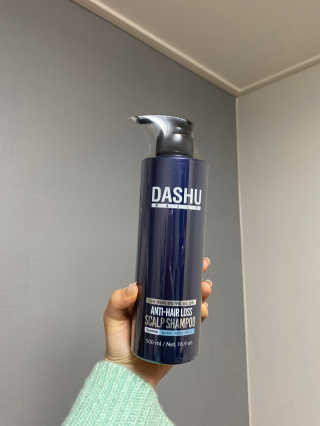 다슈코리아 다슈 데일리 단백질 한방 두피 골드 샴푸 500ml — 5점을 준 리뷰어가 2020년 1월 올린 사용 사진