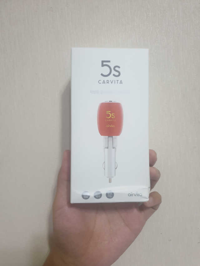 에어비타 차량용공기청정기 카비타5S 리뷰 사진