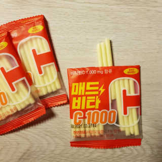매드비타C 1000 — 4점을 준 리뷰어가 2019년 4월 올린 사용 사진