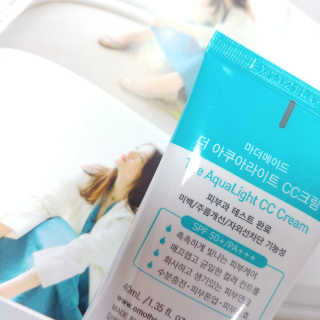 마더메이드 더 아쿠아라이트 CC크림 SPF50+ PA+++ — 5점을 준 리뷰어가 2019년 4월 올린 사용 사진