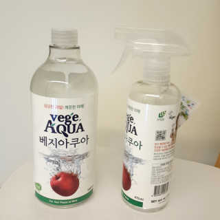 베지아쿠아 475ml + 리필 1000ml 1Set — 5점을 준 리뷰어가 2019년 7월 올린 사용 사진