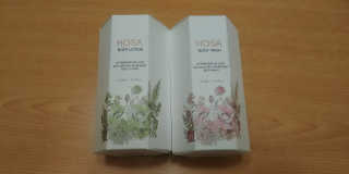 HOSA BODY WASH+BODY LOTION — 3점을 준 리뷰어가 2018년 3월 올린 사용 사진