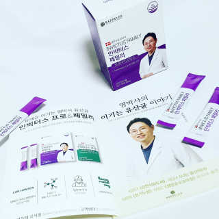 라플레 유해균을 이겨 튼튼한 장으로,  인빅터스 패밀리 — 5점을 준 리뷰어가 2019년 8월 올린 사용 사진