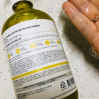 달리프 클로렐라 베러 루트 릴렉싱 샴푸 500ml — 5점을 준 리뷰어가 2019년 11월 올린 사용 사진