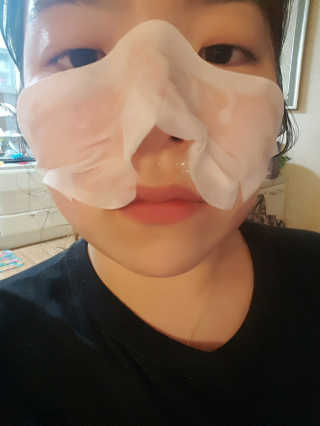 23years old 에어레이닉 포어 마스크 — 4점을 준 리뷰어가 2017년 4월 올린 사용 사진