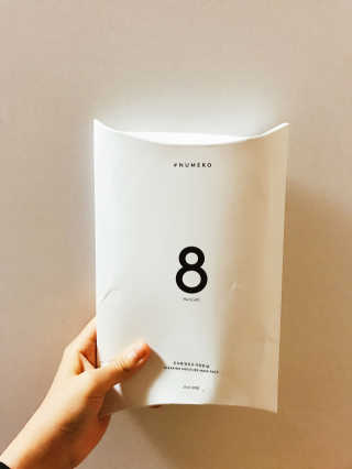 누메로 8 클리어링 모이스처 마스크팩 — 3.5점을 준 리뷰어가 2016년 12월 올린 사용 사진