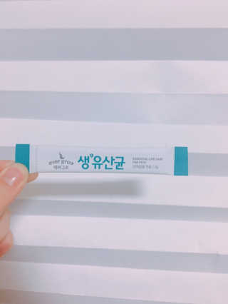 [빙그레] 에버그로 생유산균 1봉（10포입）+펫밀크2팩 — 4점을 준 리뷰어가 2019년 5월 올린 사용 사진