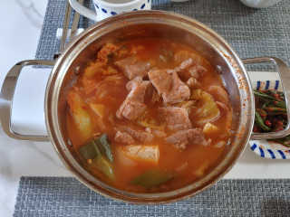 땡땡쿡 더실비김치찌개 2인분 710g 라면사리 포함 — 5점을 준 리뷰어가 2020년 1월 올린 사용 사진