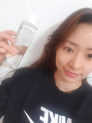 [더메디닥터] 글리셜 미셀라 클렌징 워터 — 5점을 준 리뷰어가 2019년 2월 올린 사용 사진