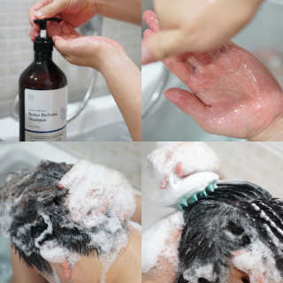 달리프 베러 퍼퓸 샴푸 1000ml 레이니데이 or 일랑로즈 — 4.5점을 준 리뷰어가 2018년 9월 올린 사용 사진