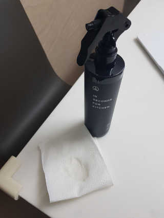 PEACE MOMENT 피스모먼트 인세컨즈포키친 320mL 천연살균소독제 — 4.5점을 준 리뷰어가 2019년 2월 올린 사용 사진
