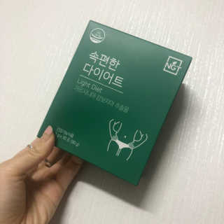 네츄럴굿띵스 속편한 다이어트 30포 — 5점을 준 리뷰어가 2019년 8월 올린 사용 사진