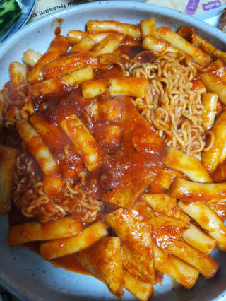 화곡미담 옛날 떡볶이 — 5점을 준 리뷰어가 2020년 3월 올린 사용 사진