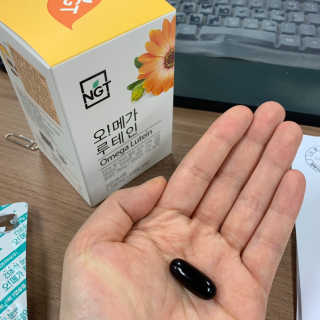 네츄럴굿띵스 오!메가루테인 60일분 — 3점을 준 리뷰어가 2019년 2월 올린 사용 사진