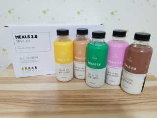 인테이크 밀스 3.0 Trial Kit(보틀형 5종) — 4.5점을 준 리뷰어가 2017년 4월 올린 사용 사진