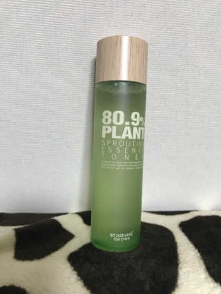 쏘내추럴 80.9 플랜트 스프라우팅 에센스 토너 — 4점을 준 리뷰어가 2018년 4월 올린 사용 사진