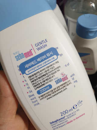 세바메드 베이비 바디워시 200ml — 5점을 준 리뷰어가 2020년 2월 올린 사용 사진