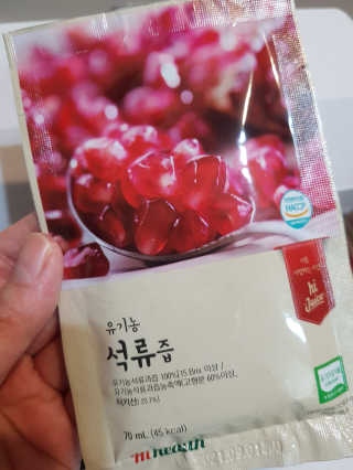 [하이헬스] 정말 진하고 맛있는 유기농 석류즙 30포 — 5점을 준 리뷰어가 2019년 11월 올린 사용 사진