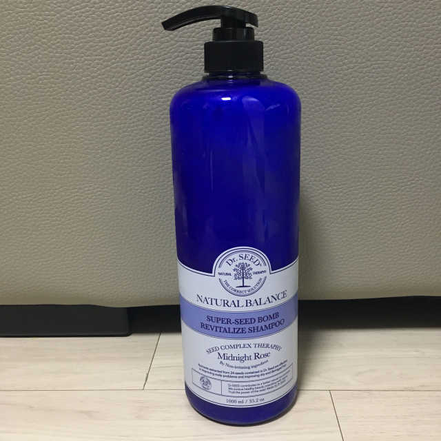 닥터시드 슈퍼시드밤 리바이탈라이즈 샴푸 1,000ml 리뷰 사진