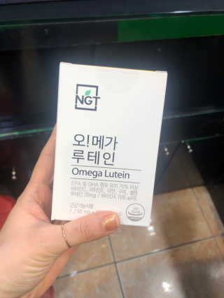 네츄럴굿띵스 오!메가루테인 60일분 — 5점을 준 리뷰어가 2019년 2월 올린 사용 사진