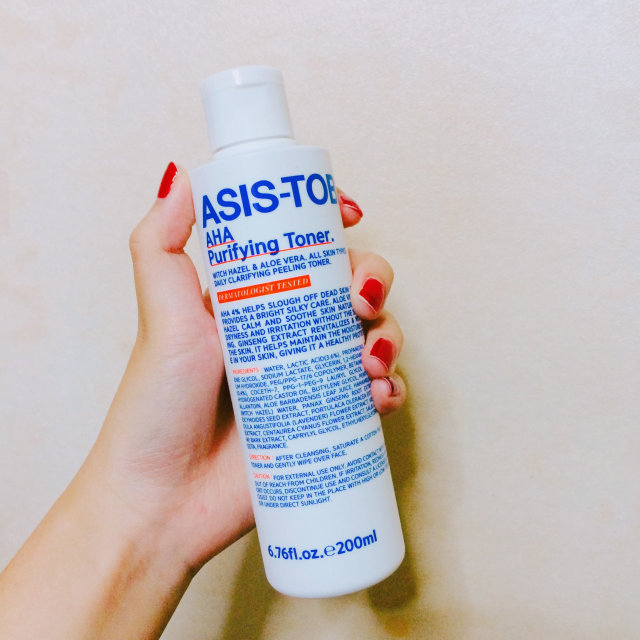 아하 퓨리파잉 토너 200ml 리뷰 사진