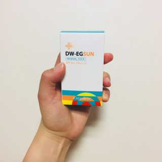 대웅제약 이지듀 디더블유 이지썬 — 3.83점을 준 리뷰어가 2018년 3월 올린 사용 사진