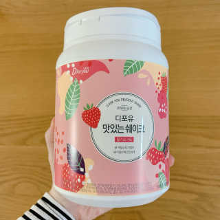 슬림라운지 디포유 맛있는 쉐이크 5가지맛 — 4점을 준 리뷰어가 2020년 2월 올린 사용 사진