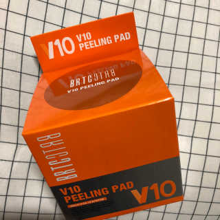비알티씨 V10 필링패드 — 3.5점을 준 리뷰어가 2019년 1월 올린 사용 사진