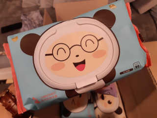 달곰이 물티슈 — 5점을 준 리뷰어가 2019년 2월 올린 사용 사진